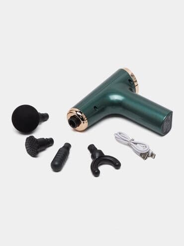 вибратор массаж: Электрический массажер для тела Massage Gun, перкуссионный ударный — 8