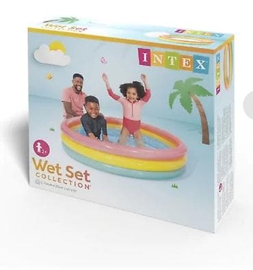 Надувной детский бассейн Intex Wet Set Collection - Бренд: Intex -
