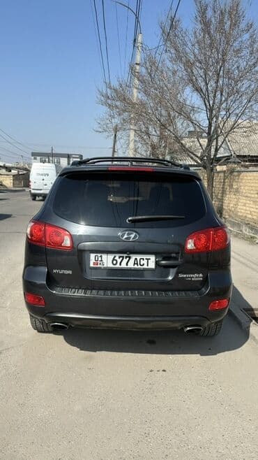 срочно продаю в связи с переездом: Hyundai Santa Fe: 2008 г., 2.7 л, Бензин, Внедорожник — 5