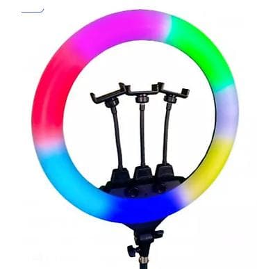 Жарык кылуу: Кольцевая лампа MJ45, 45см, RGB ﻿Кольцевая RGB лампа MJ-45 — 1