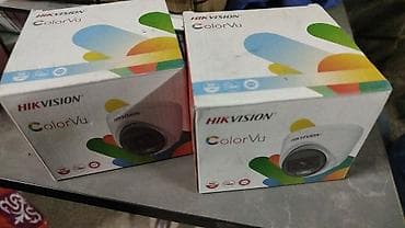 камеры со звуком: Hikvision ColorVu 1080P — комплект внутренних видеокамер в купольном — 3