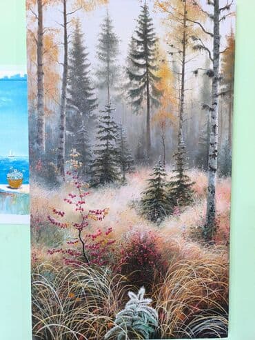 яркие картины маслом: Картины маслом на холсте, ручная работа. В наличии авторские полотна — 6