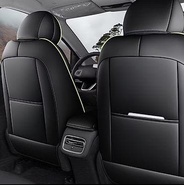 lining pantera: Чехлы Экокожа, С подушкой, цвет - Серый, Changan, Новый, Самовывоз — 3