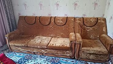 sofa bed: Набор мягкой мебели для гостиной: диван + кресло - Комплектация — 2