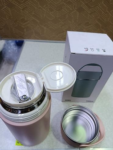 термос пищевой: Пищевой контейнер, цвет - Розовый — 2