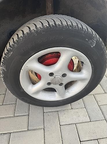 Колеса в сборе 185 / 65 / R 14, Зима, Б/у, Комплект, Легковые, Литые, отверстий - 4 — 2