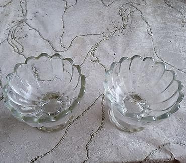 Өнөр жай химиясы: Стеклянные вазочки-розетки, для подачи на стол варенья, мороженого — 5