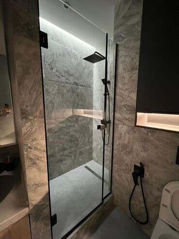 суточ: 2 комнаты, Душевая кабина, Постельное белье, Кондиционер — 1