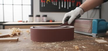 Инструменты СССР Набор бесконечных шлифовальных лент зернистостью 60