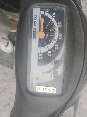аварийный битый сузулгон: Suzuki, 50 куб. см, Бензин, Б/у — 2