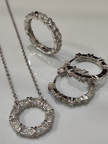 свадебные платья оптом бишкек: Серебряный Набор 925 пробы Размеры имеются Цена 5000 сом Можете — 7