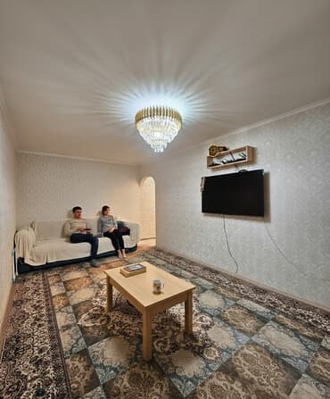 недорогие квартиры для аренды ош: 2 комнаты, 43 м², 104 серия, 1 этаж, Косметический ремонт — 1