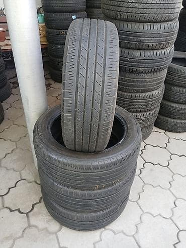 Шины 205 / 55 / R 17, Лето, Б/у, Комплект, Легковые, Япония, Bridgestone