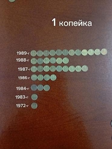 коллекция часов: Подборка монет СССР (алюминиевая бронза/мельхиор, стандартный — 6