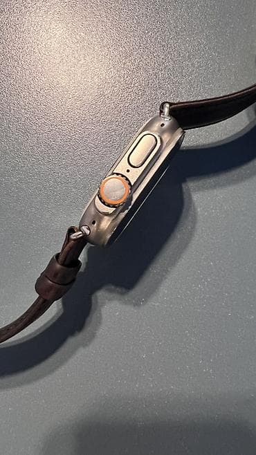 apple watch ultra 1: Смарт-часы в стиле Apple Watch Ultra с кожаным ремешком — 4