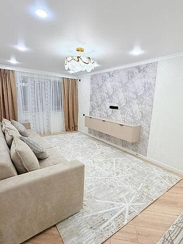 Батирлер: 3 бөлмө, 58 м², 104-серия, 3 кабат, Евроремонт — 1