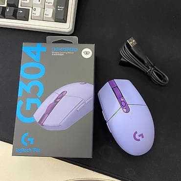 Игровая беспроводная мышь Logitech G304 LIGHTSPEED Абсолютно новая at lalafo.kg Игровая беспроводная мышь Logitech G304 LIGHTSPEED Абсолютно новая