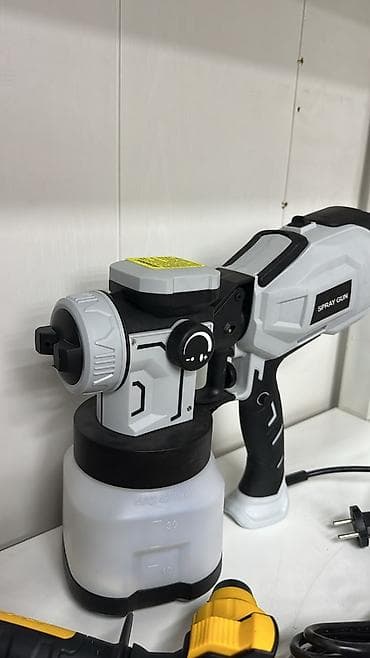 Дом и сад: Электрический краскопульт Spray Gun для распыления лакокрасочных — 1