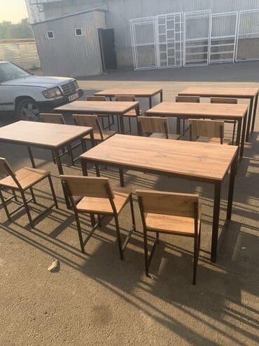 мебель для учебы: Комплект парты и стула, Новый — 1