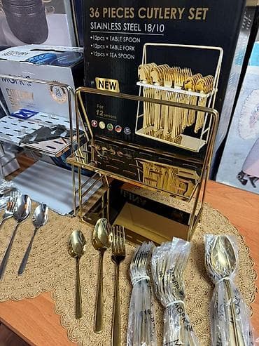 Кашыктар: Набор ложек Набор ложек и вилок Кухонный прибор Ложки вилки Ложки — 3