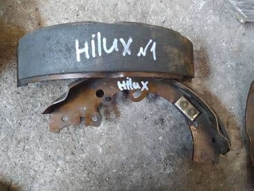 успокоитель тормозных колодок: Toyota Surf Hilux колодка ручника, Тойота Сурф Хайлюкс колодки ручника — 1