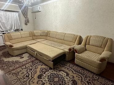 Бурчу бар дивандар: 🛋 Продаётся угловой диван Город: Бишкек Продаём бежевый угловой — 1