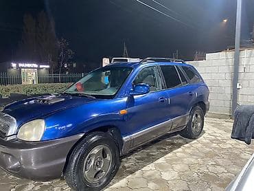 hyundai автомобиль: Hyundai Santa Fe: 2002 г., 2 л, Механика, Бензин, Кроссовер — 3