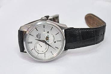 Аксессуары: Классические часы часы, Orient, Япония, Водонепроницаемые, Мужские — 4