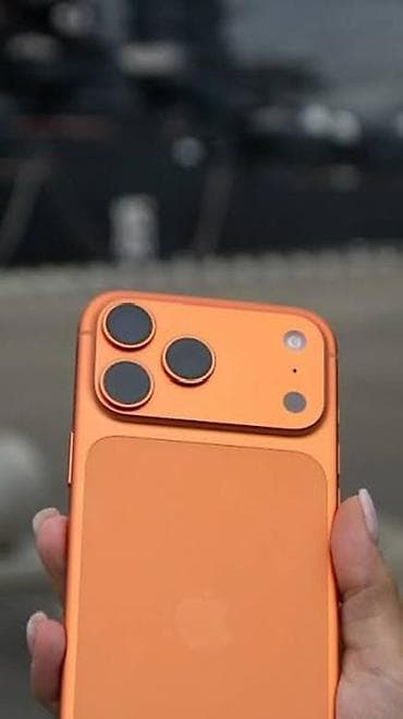 mini 4: IPhone 17 Pro Max, Б/у, 256 ГБ, Оранжевый, Коробка — 2