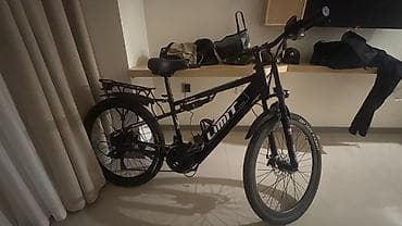 Велосипеды: Горный электровелосипед LIMIT E-Bike (черный) - Рама: с центральным — 8