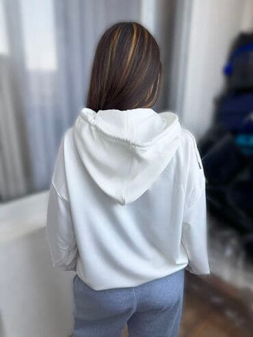 Толстовки: Универсальные худи базового кроя - Модели: однотонные худи с — 2