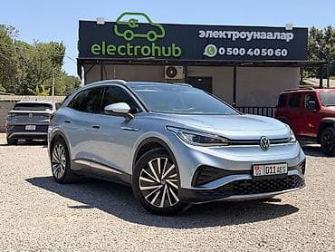 Volkswagen ID.4: 2022 г., 0.1 л, Автомат, Электромобиль, Внедорожник at lalafo.kg Volkswagen ID.4: 2022 г., 0.1 л, Автомат, Электромобиль, Внедорожник