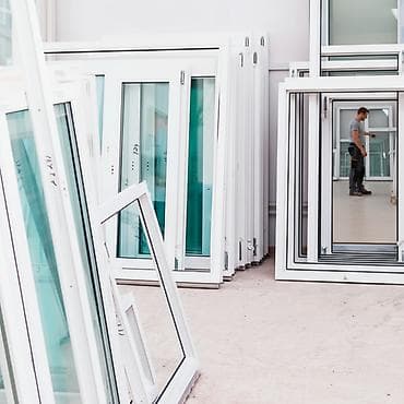 ПВХ-окна и стеклопакеты - Раздвижные и распашные конструкции, белый at lalafo.kg ПВХ-окна и стеклопакеты - Раздвижные и распашные конструкции, белый