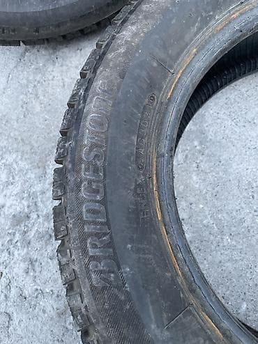 165: Шины 165 / 65 / R 13, Зима, Б/у, Пара, Легковые, Япония, Bridgestone — 2