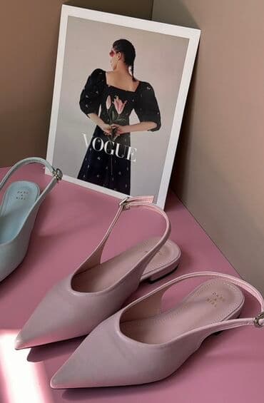 Элегантные женские кожаные туфли-лодочки с острым носком и ремешком на