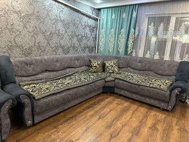 набор для рисование: Угловой комплект мягкой мебели Состав: - большой угловой диван с — 5