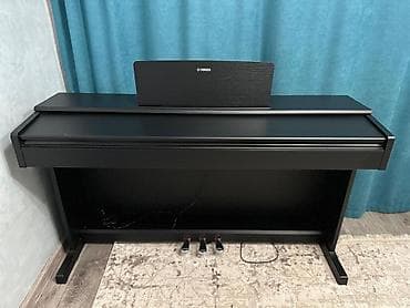 цифровое пианино фортепиано: Цифровое пианино YAMAHA в корпусе под дерево, цвет черный. - — 2