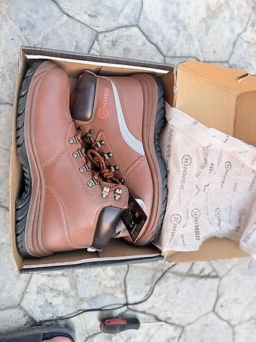 мужские туфли: Рабочие ботинки HIMMEN HM-116N - Тип: высокие защитные ботинки - — 10