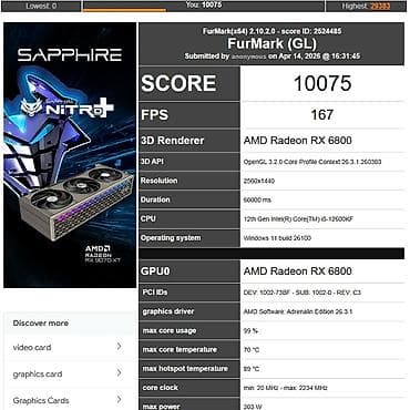 r9 280: Компьютер, ядер - 10, ОЗУ 32 ГБ, Для работы, учебы, Новый, Intel Core i5, AMD Radeon RX 6800 XT, NVMe — 7