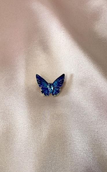 Спецодежда: Набор декоративных брошей - Тематика и дизайн: цветы, бабочка — 8