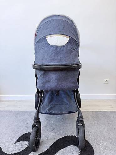 автолюлька nania: Продаётся коляска с автокреслом в отличном состоянии. Тёмно-синего — 8