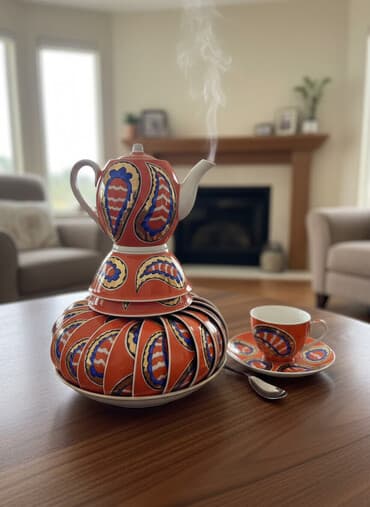 пк каракол: Срочно продаю чайный комплект КАЛАМБУР. Для подачи чая или кумыса 18 — 2