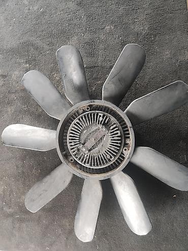 w203: Вентилятор Mercedes-Benz Б/у, Оригинал, Германия — 2