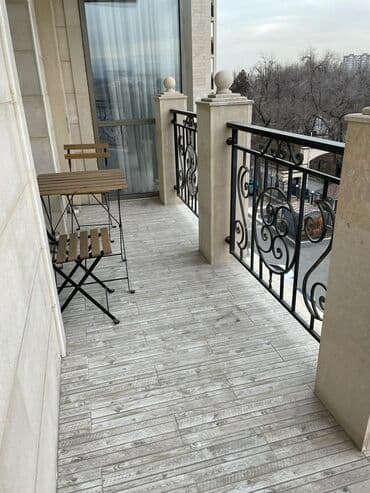 долгосрочная аренда квартира бишкек ош базар: 4 комнаты, Агентство недвижимости, Без подселения, С мебелью полностью — 13