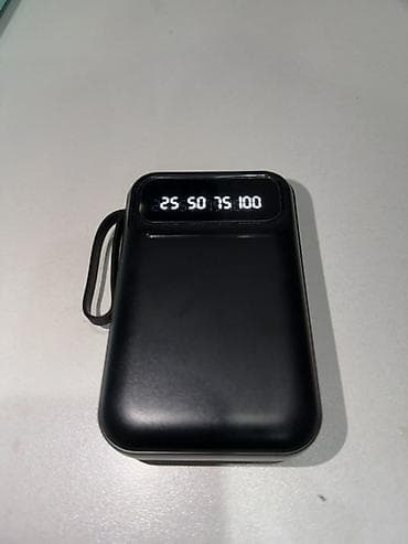 солнечный лампа: Внешний аккумулятор с встроенными кабелями и LED-индикацией заряда - — 3