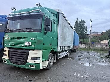 купить дорожный знак: Тягач, DAF, 2005 г., Тентованный — 3