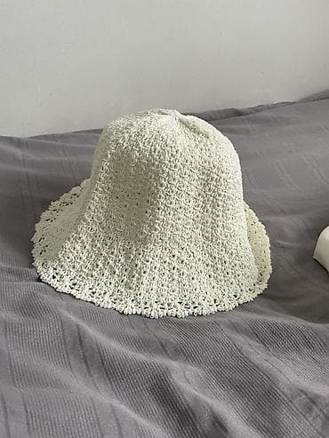 шляпа панама: Шляпа, Панама, Осень-весна, Вязаная модель — 2