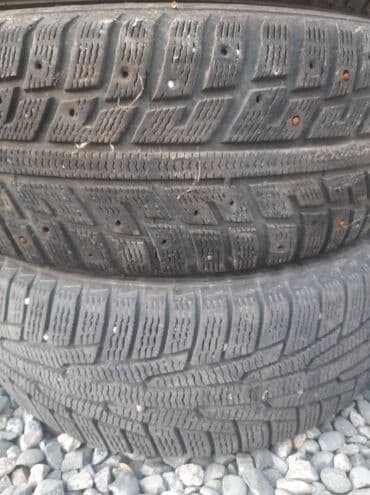 Зимние шины (комплект из 4 шт.) - Тип: зимние, фрикционные/под шип at lalafo.kg Зимние шины (комплект из 4 шт.) - Тип: зимние, фрикционные/под шип