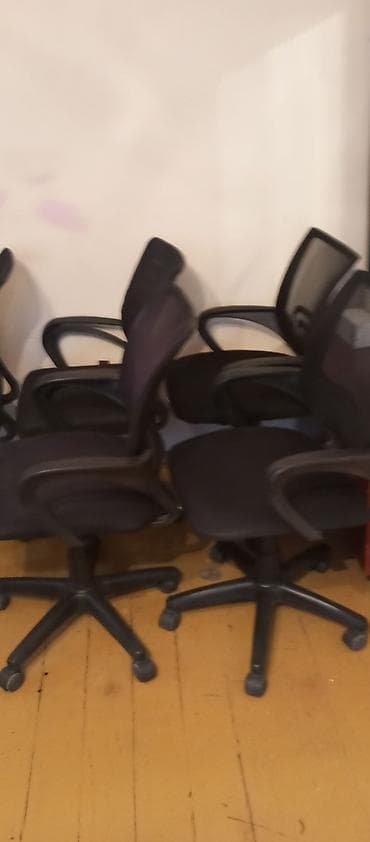 Массажные кресла: Офисное кресло, Б/у, С колесиками, Самовывоз — 3