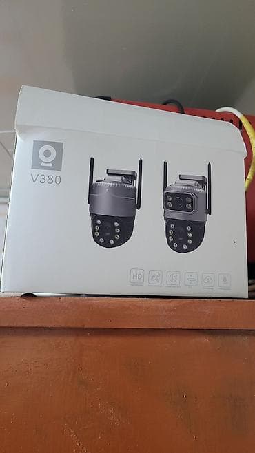 Уличная поворотная IP‑камера V380 + Wi‑Fi 6 роутер (4G/5G) Комплект